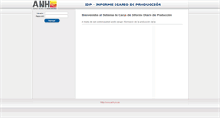 Desktop Screenshot of idp.anh.gov.co